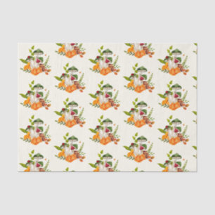Wild Forest Mushroom Harvest    Tissue Paper