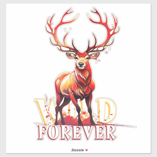 Wild Forever Deer (Sheet)