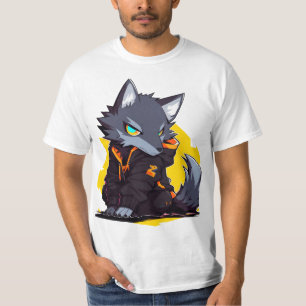 Wild Fox Artistic Nature T-Shirt Design