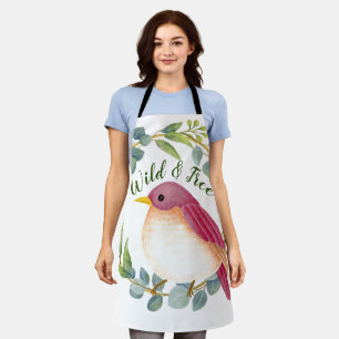 Wild & Free Song Bird Apron