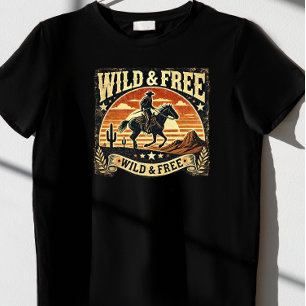 "Wild & Free." T-Shirt