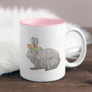 Wild & Free Two-Tone Coffee Mug