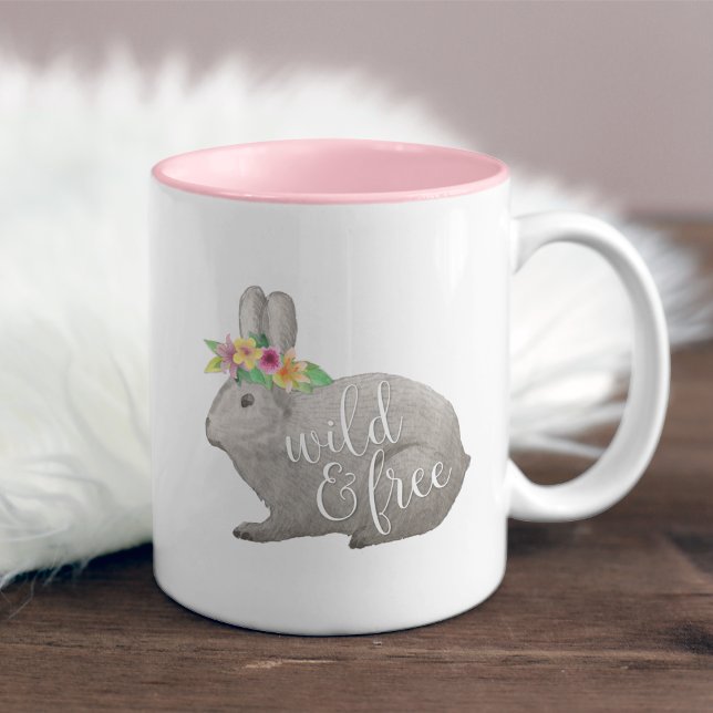 Wild & Free Two-Tone Coffee Mug (Creator Uploaded)