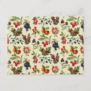 Wild Fruits Of The Countryside Postcard