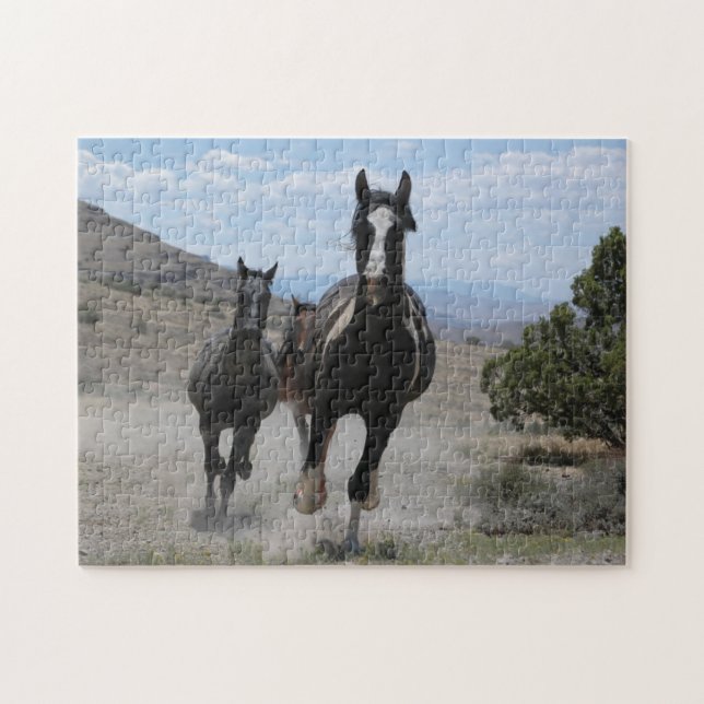 Wild Galloping Horses Jigsaw Puzzle (Horizontal)