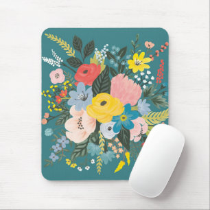 Wild Garden Flowers Mouse Mat