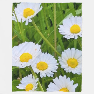 Wild Garden Flowers Romania – Nature Photography Fleece Blanket
