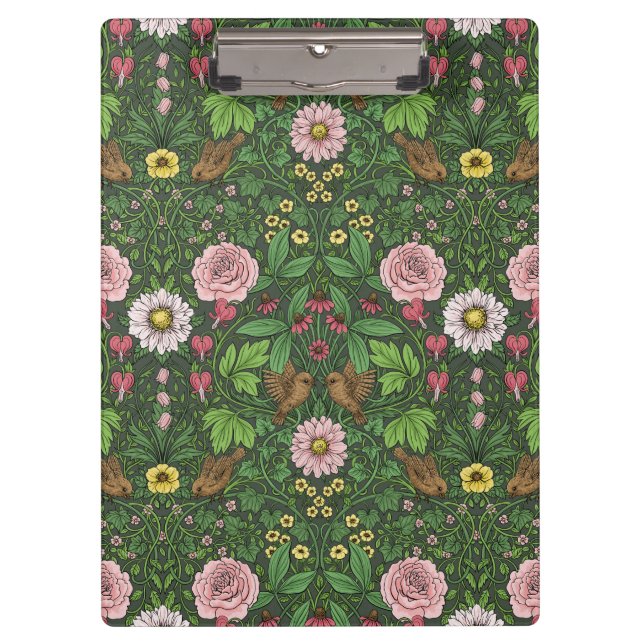 Wild garden in green clipboard (Front)