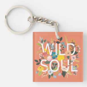 Wild Garden, Wild Soul Key Ring