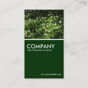 Wild Garlic - Dark Green Business Card