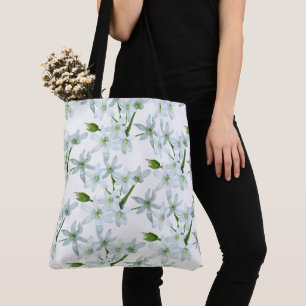 Wild Garlic Flowers Cust. Tote Bag