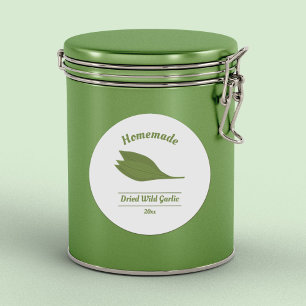 Wild Garlic Label Sticker