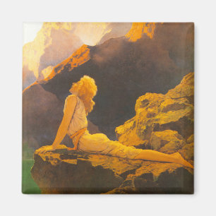 "Wild Geese", by Maxfield Parrish Magnet