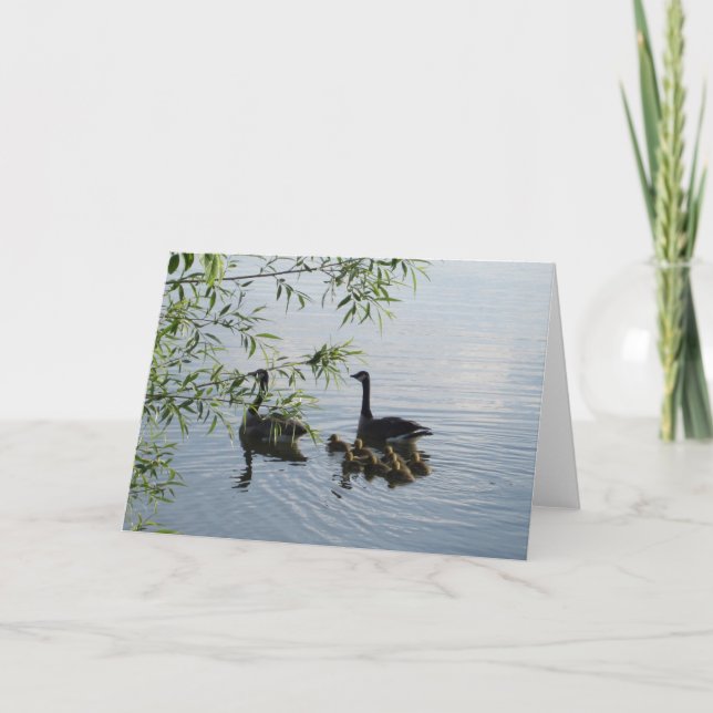 Wild Geese Greeting Card (Front)