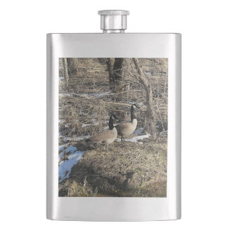 Wild Geese Hip Flask