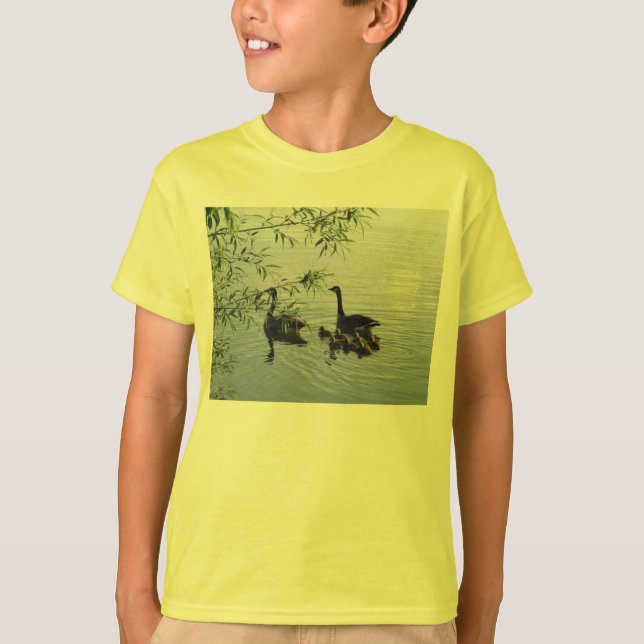 Wild Geese Kids Basic T-Shirt (Front)