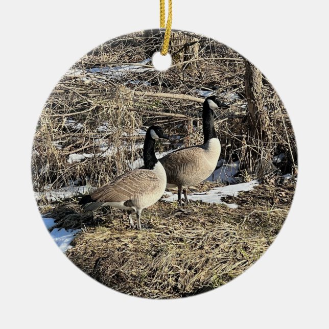 Wild Geese Ornament (Front)
