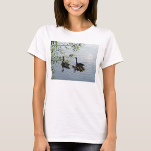 Wild Geese Womens Baby Doll T-Shirt