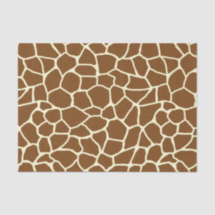 Wild Giraffe Pattern Animal Print Tissue Paper