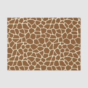 Wild Giraffe Pattern Animal Print Tissue Paper