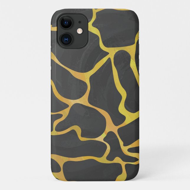 Wild Giraffe Print Case-Mate iPhone Case (Back)