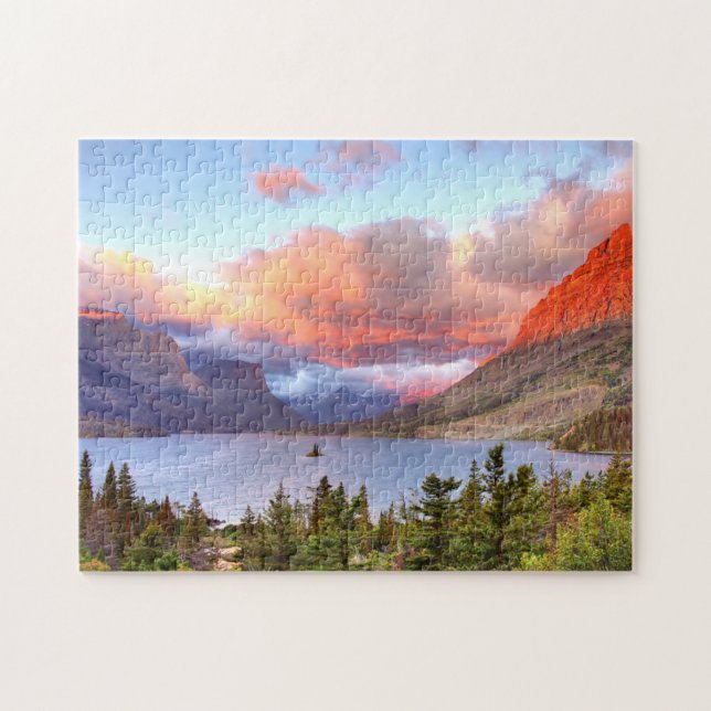 Wild Goose Island at Sunrise Jigsaw Puzzle (Horizontal)