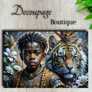 Wild Grace Decoupage Tissue Paper