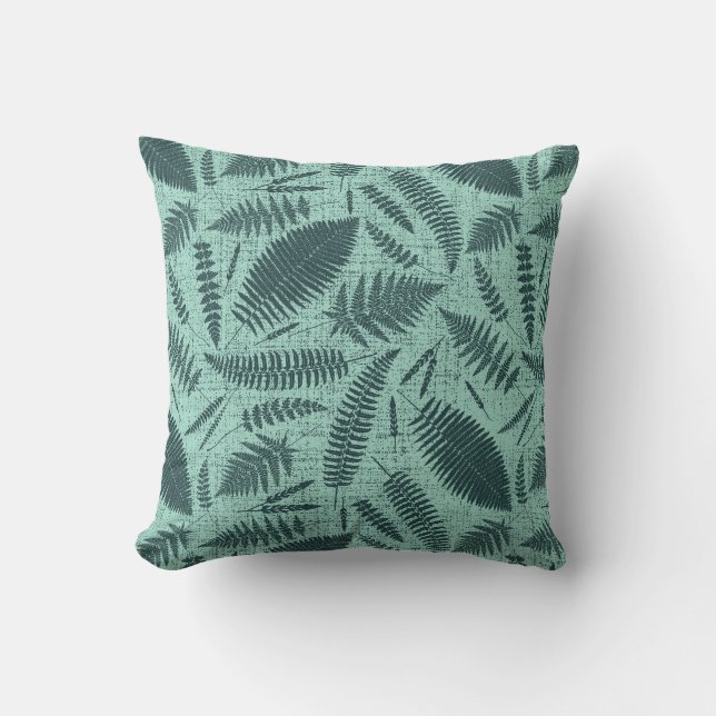 Wild grasses and ferns cushion (Front)