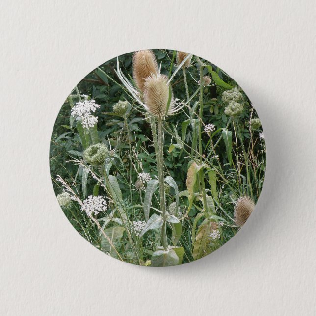 Wild Grasses Button (Front)