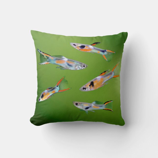 Wild Guppy Cushion (Front)