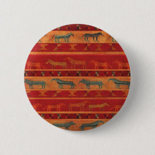Wild Gypsy Mustangs 6 Cm Round Badge