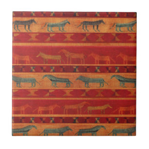 Wild Gypsy Mustangs Tile