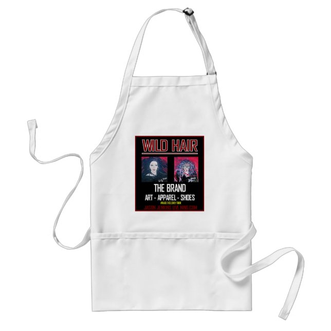 WILD HAIR AD STANDARD APRON (Front)