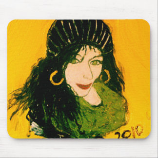 WILD HAIR AS RASTA MOUSE MAT