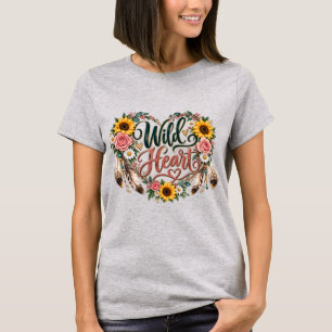Wild Heart Floral T-Shirt