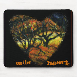 Wild Heart Mousepad with Trees