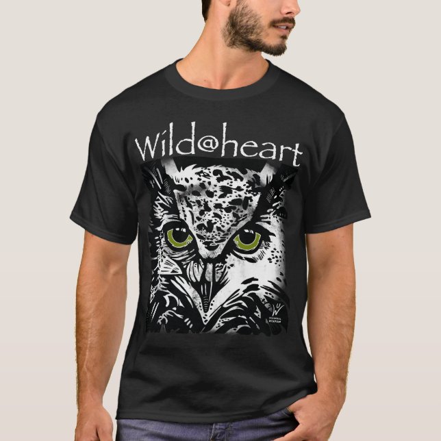 Wild@heart owl animals T-Shirt (Front)