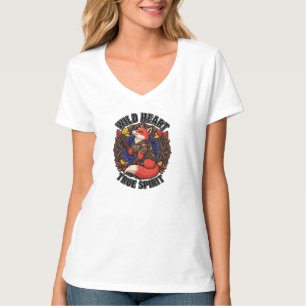 Wild Heart True Spirit Red Fox Shirt