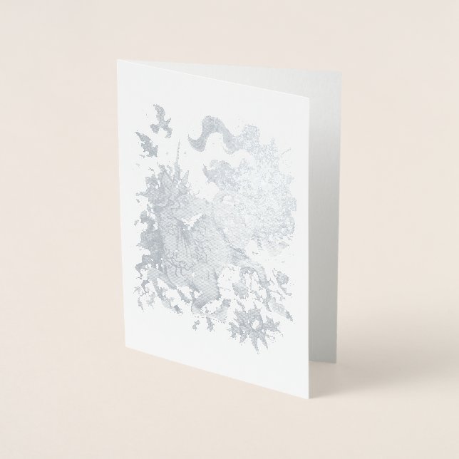 Wild Hearted Unicorn Foil Card (Front)