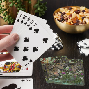 Wild Hearted Unicorn Playing Cards