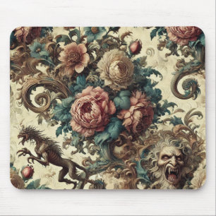 Wild Hearts & Gaunt Dogs – Gothic Victorian Mouse Mat