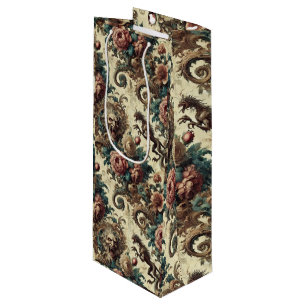 Wild Hearts & Gaunt Dogs – Gothic Victorian Wine Gift Bag