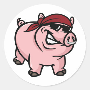 Wild Hog Stickers