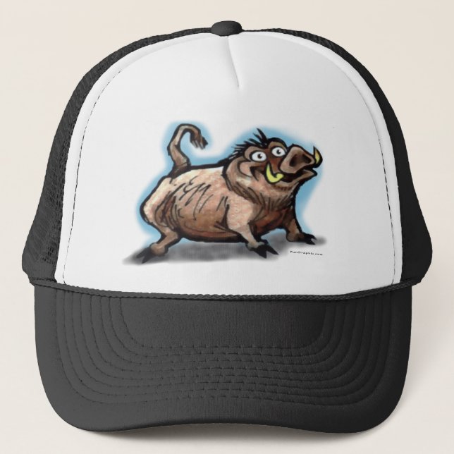 Wild Hog Trucker Hat (Front)