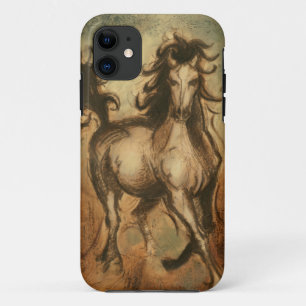 Wild Horse and Warm Colours iPhone 11 Case