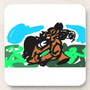 Wild horse coaster