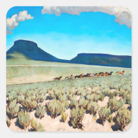 “Wild Horse Country” by Maynard Dixon