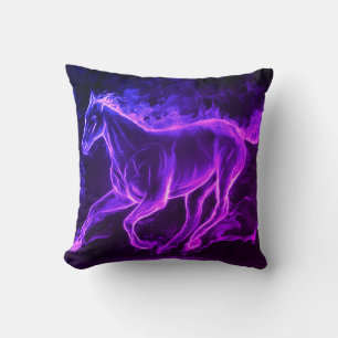 Wild horse cushion