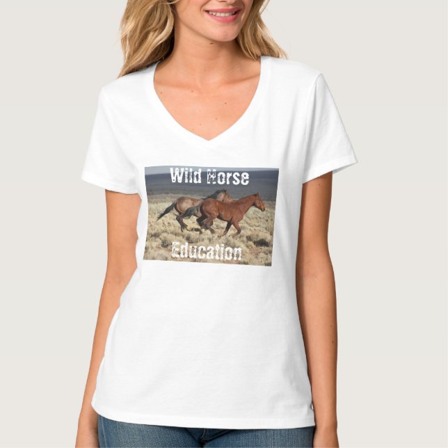 Wild Horse Education WHE T-Shirt (Front)