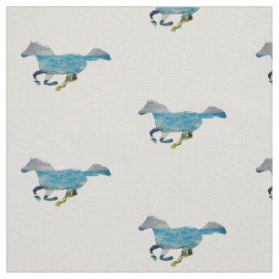 Wild horse fabric